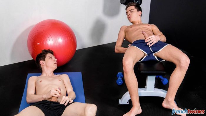 two twinks jerks off