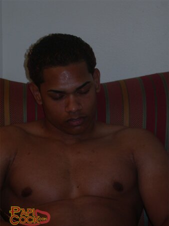 Black Bone shows off his muscular body