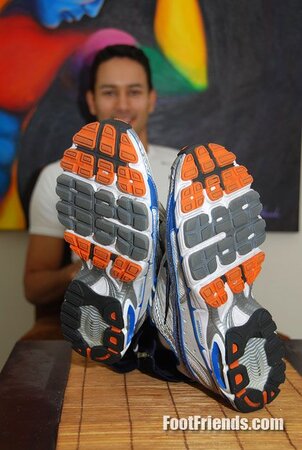 Alex shows off his sneakers and socks