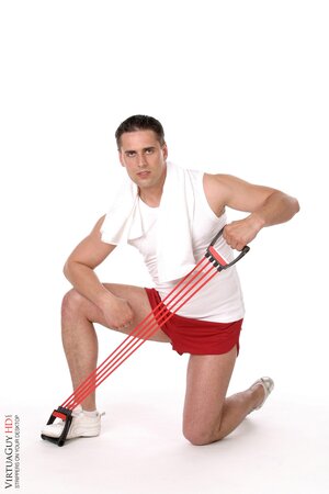 Karlos Armandes playing with his cock