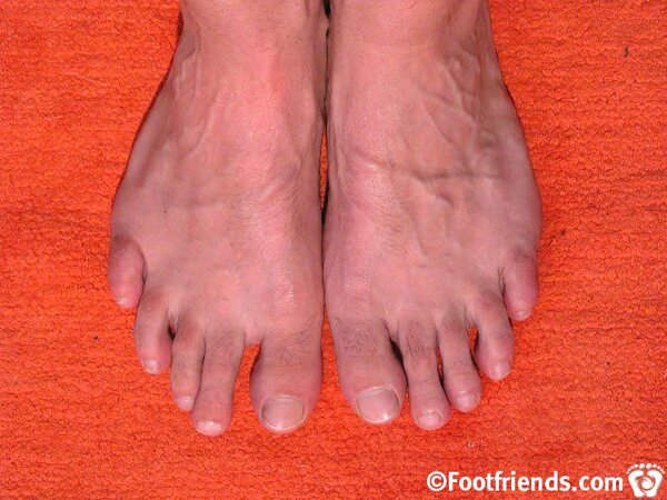 Dylan West shows off his feet and cock