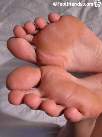 Dylan West shows off his feet and cock