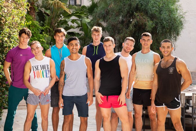 Asher, Ashton Montana, Bart Cuban, Deacon, Jim, Manny, Tom Red and Yannis Paluan suck and fuck