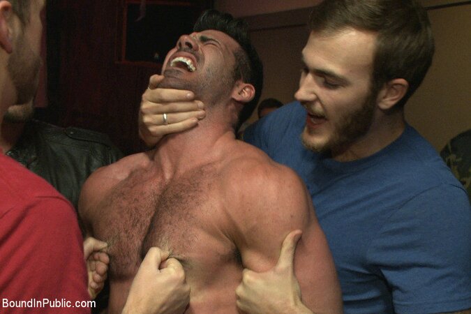 Billy Santoro is humiliated, whipped and fucked