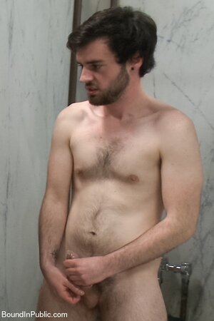 Ripped stud is made to play spin the bottle BIP style