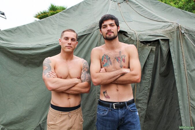 Leeroy Jones and Mike O'Brian