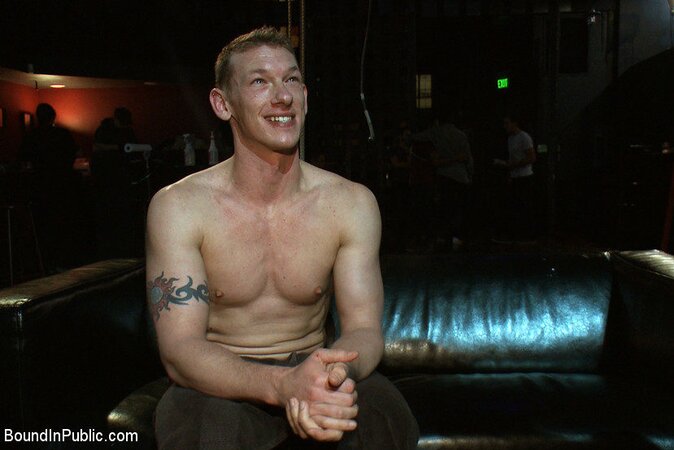 Mike Martin gets tied up and fucked