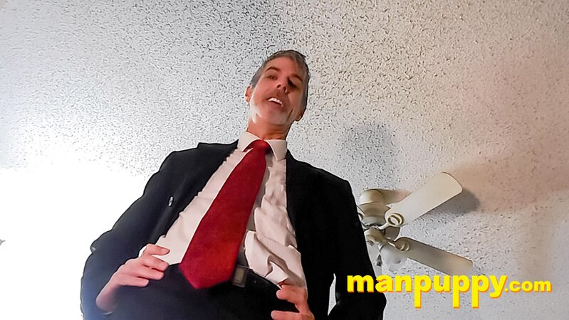 Richard Lennox gets you hard while raging in his suit and dark socks
