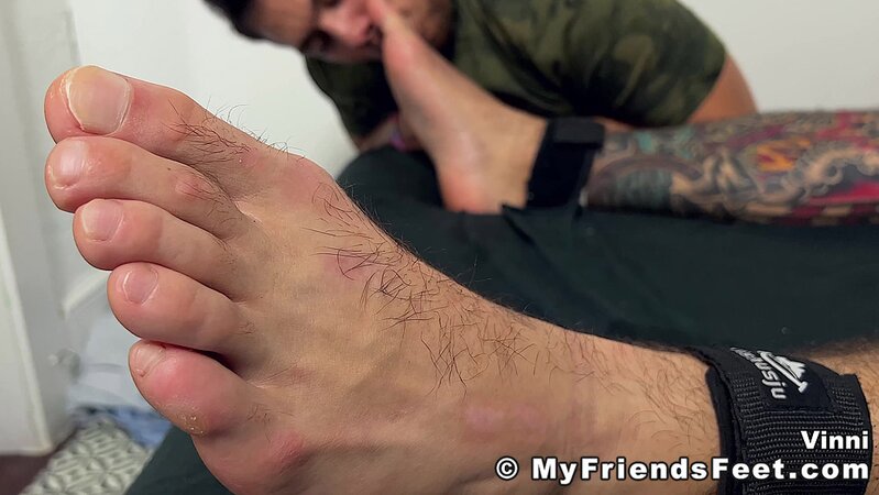 Dan finds every ticklish spot on Vinni