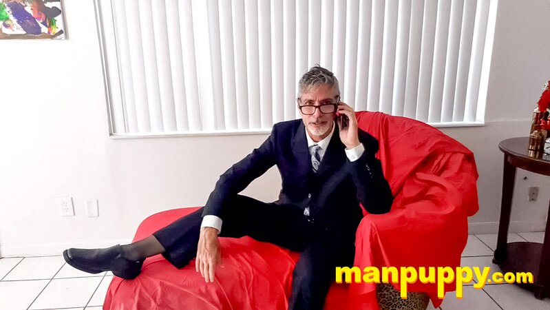 Richard Lennox talks dirty while jerking off in pantyhose