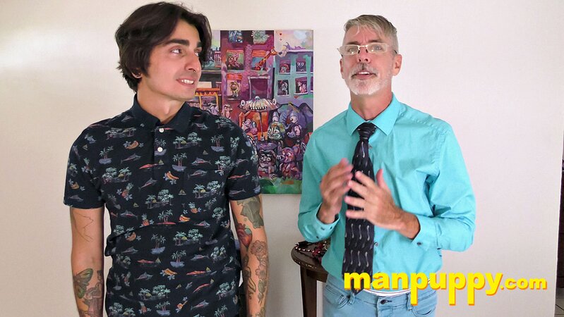 Johnny Mercy and Richard Lennox play along with uncomfortable wedgies