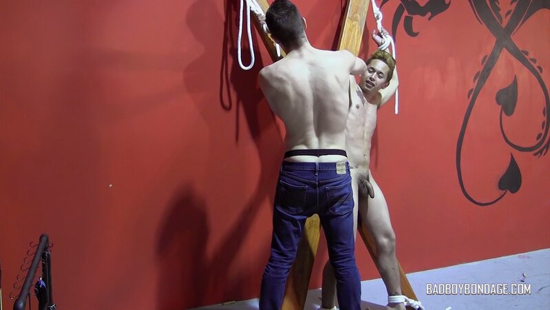 Tye dominates Whiskey with bondage and flogging