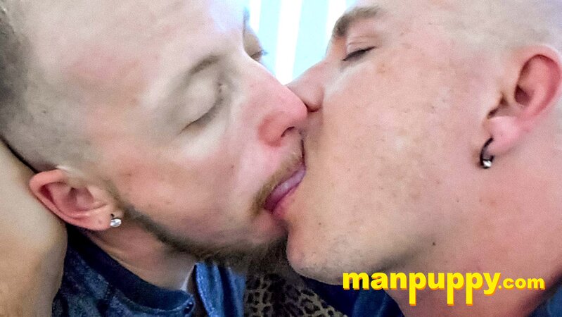 Leo Blue invades JC Dickerson's mouth with his tongue