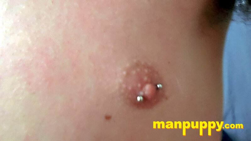Christian Marx plays with his hole to tempt the viewer
