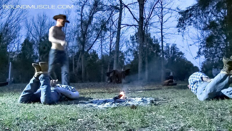 Tober Brandt is tied up and whipped by Nick Moretti's bullwhip