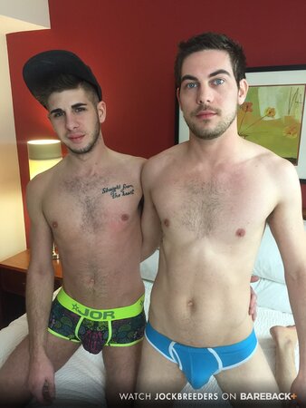 Lance Matthews breeds Alec Shea and cums on his hole