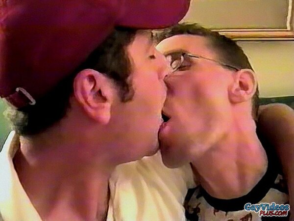 Benjamin fucks Archibald while Gilbert cums in his mouth