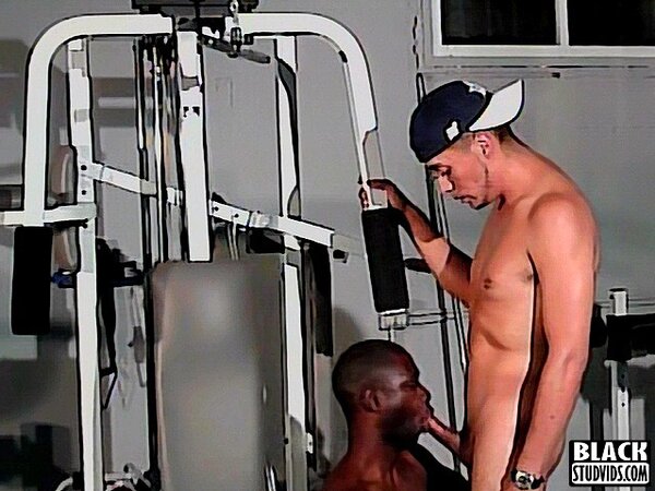 Trevor fucks Ricky Parker’s black ass hard