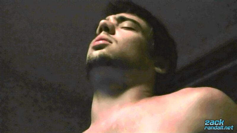 Zack Randall sucks his own cock and cums for fans