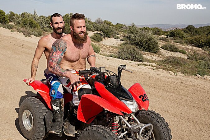Aaron Bruiser and Stephen Harte fuck each other